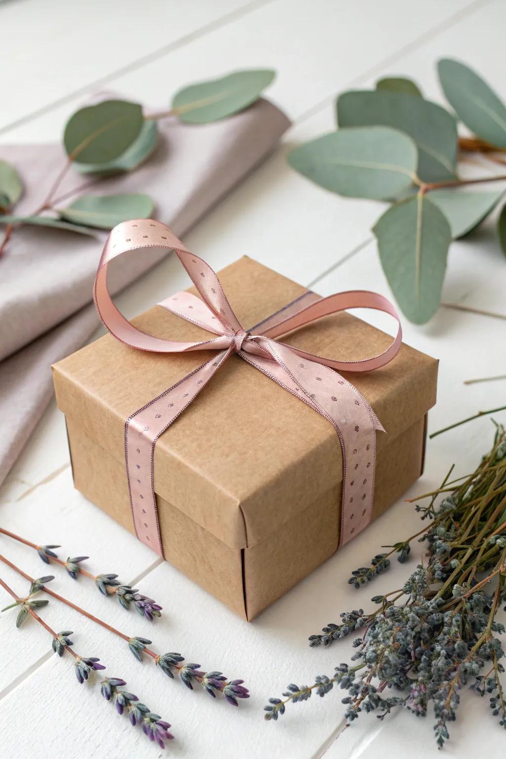 Elevate your baked goods with a touch of rustic elegance: Kraft boxes with a colorful twist.