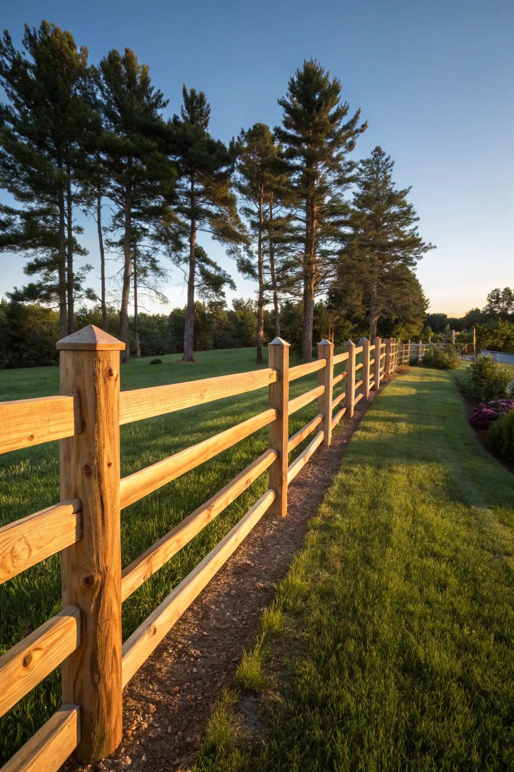 Embrace rustic charm with classic wooden elegance.
