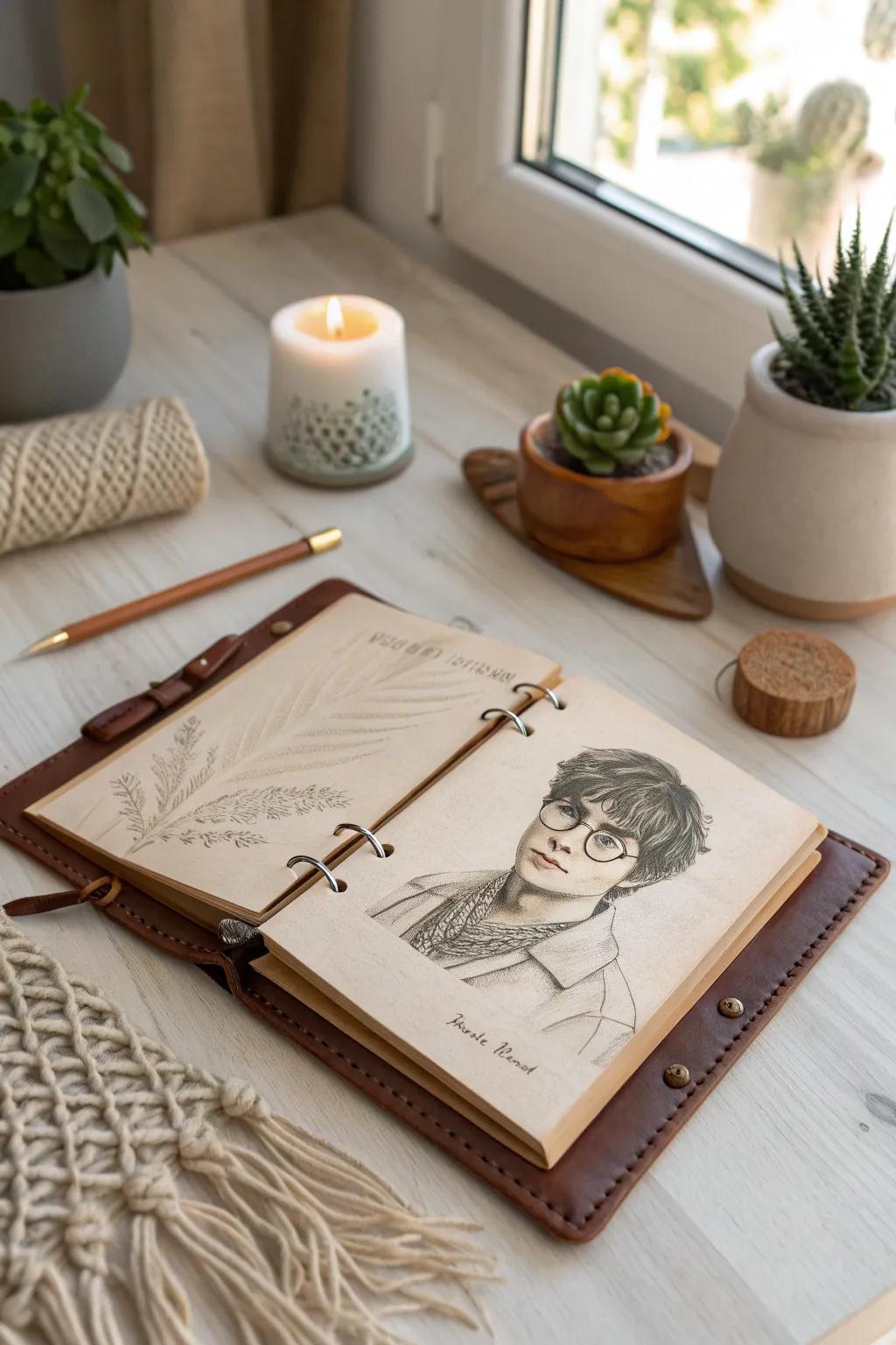 Capture the magic of your favorite movie characters with minimalist charm and Boho flair. 🎨✨