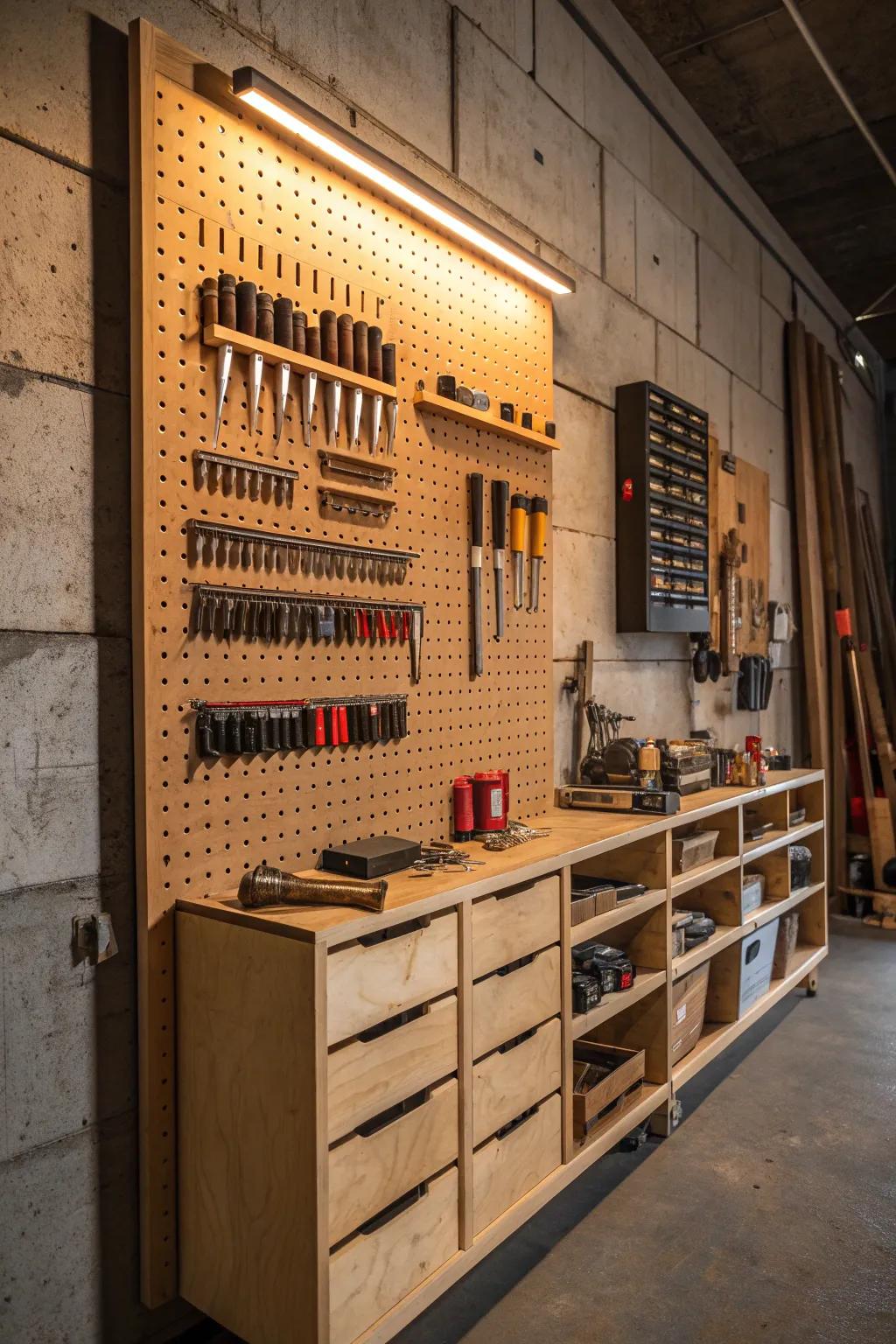 Maximize your workspace with stylish vertical storage solutions that keep everything at your fingertips.