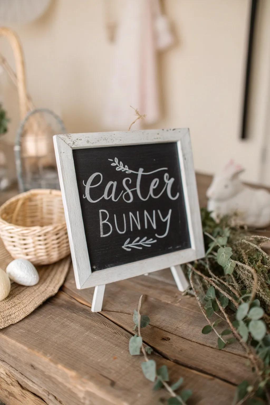 Welcome the Easter bunny with a touch of minimalist charm and boho elegance!