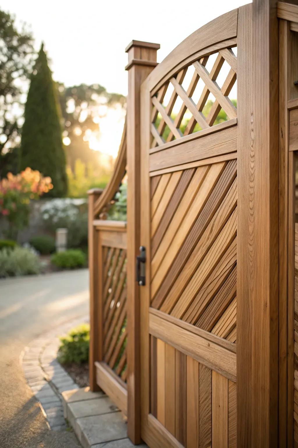 Elevate your gate with the perfect blend of privacy and style through expertly crafted privacy slats.