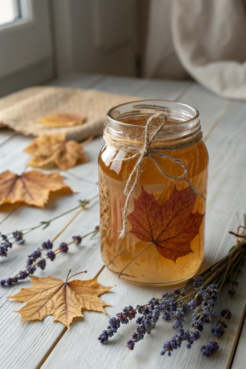 Embrace the seasons with a touch of nature in your decor. 🍯🍂