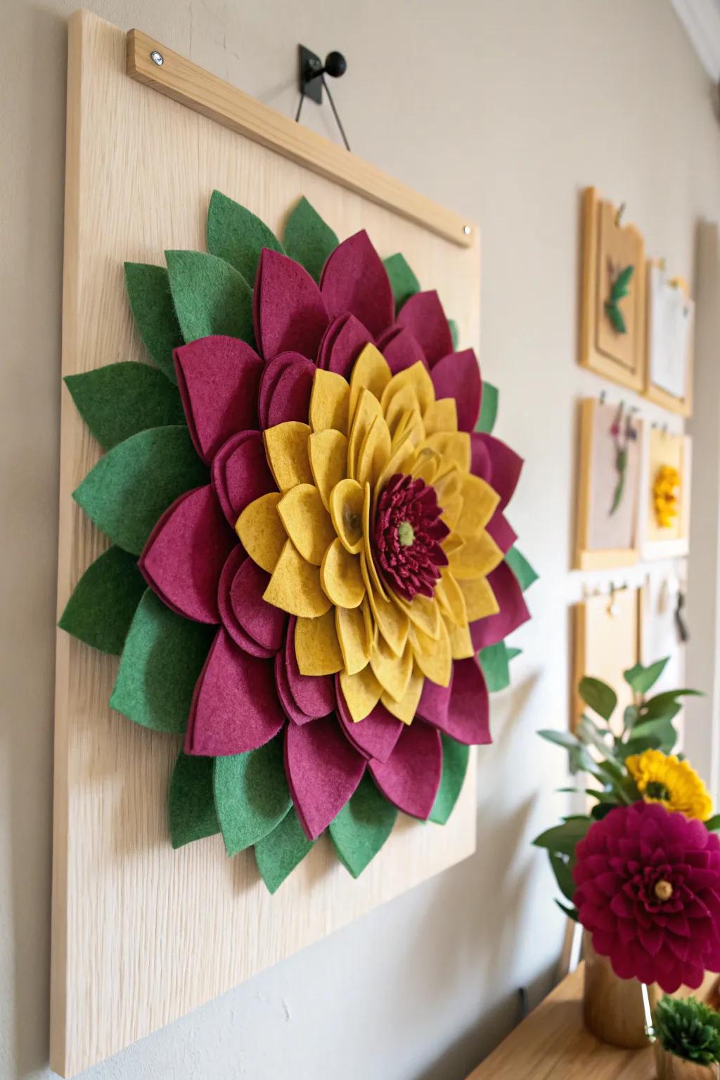 Bring the bloom indoors with this stunning oversized flower centerpiece for your Easter bulletin board!
