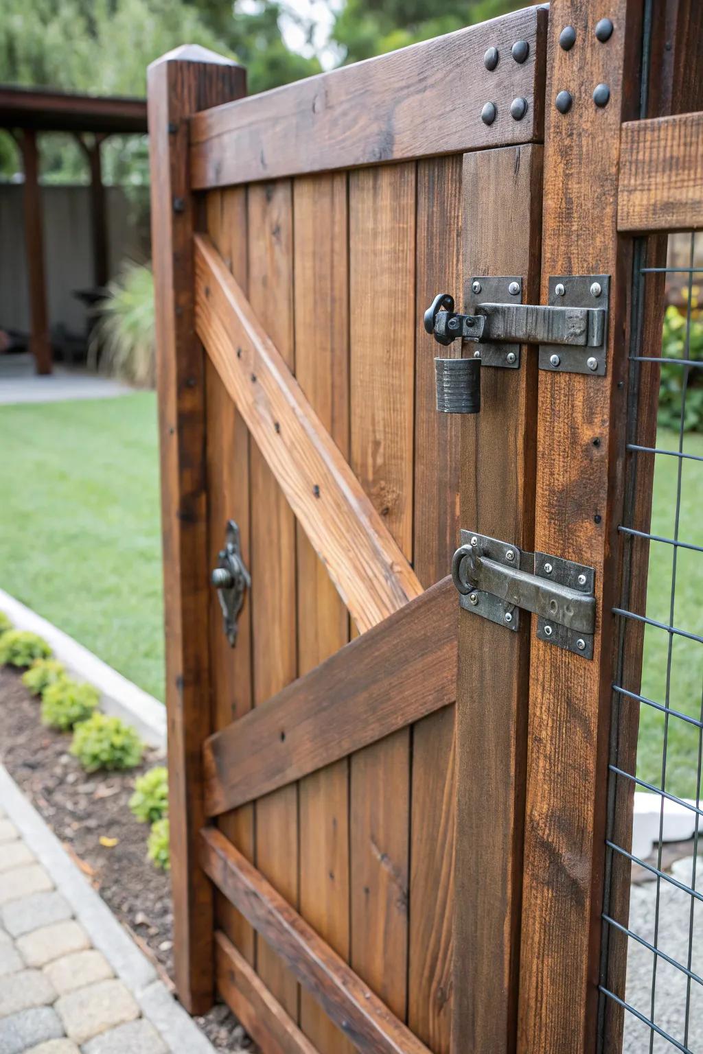 Secure Your Flock: A Masterpiece of Craftsmanship in Every Lock and Hinge.