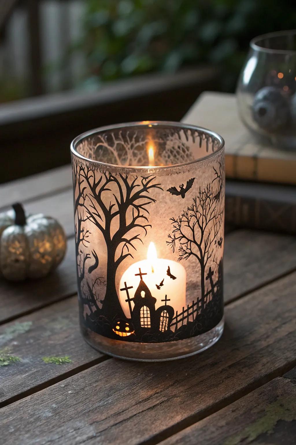 Illuminate your space with haunting elegance: Crafted for those who appreciate the art of detail.