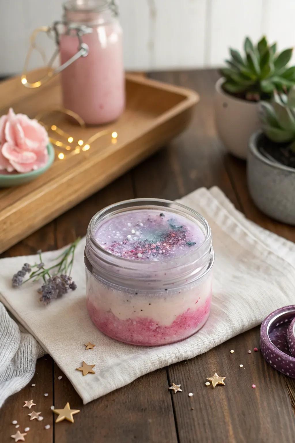 Dive into the magical world of Fairy Slime – where soft pastels and glitter bring your fairy tale dreams to life!