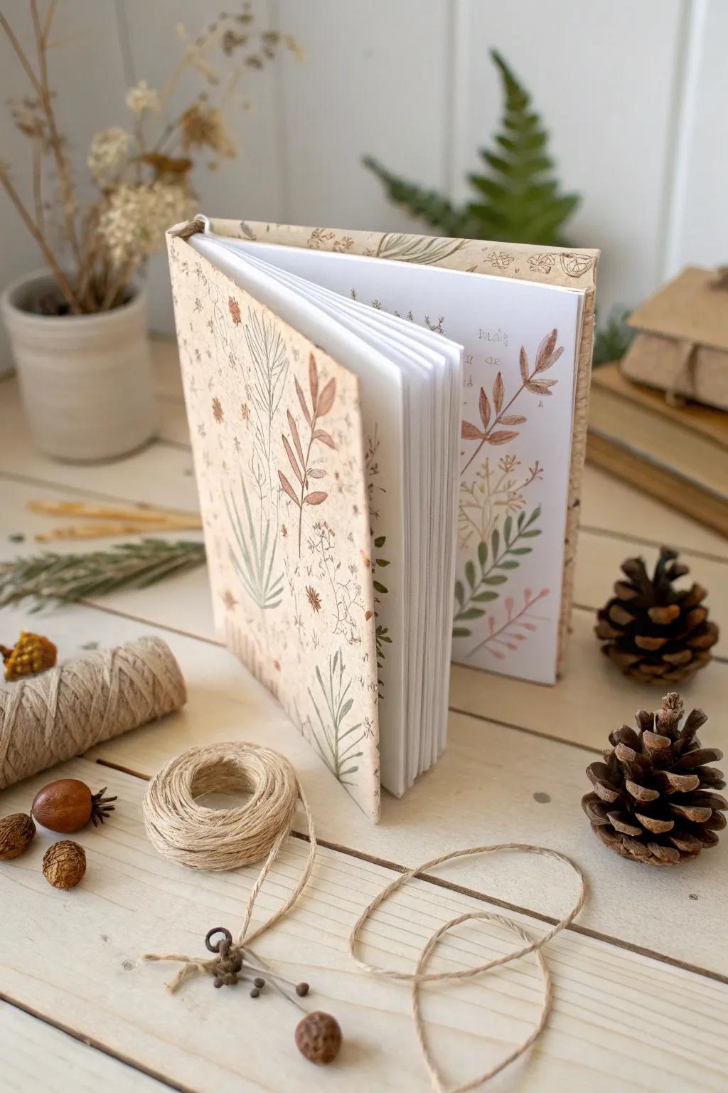 Explore creativity sustainably with our eco-friendly craft book, where simple materials transform into beautiful projects!
