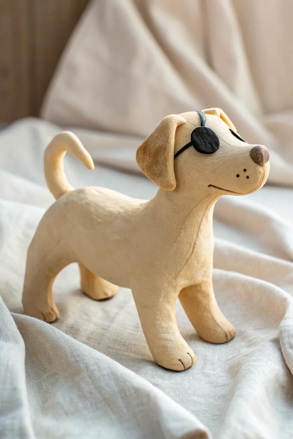 Unleash Creativity: Craft Your Own Charming Spotty Playdough Dog!