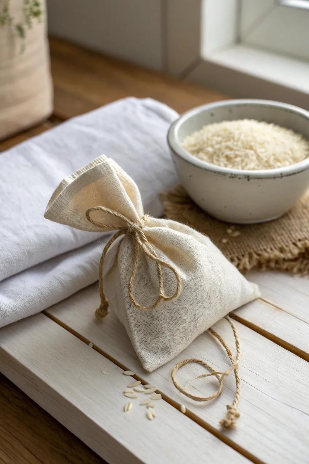 Embrace soothing simplicity with a handmade hot/cold pack for ultimate comfort.
