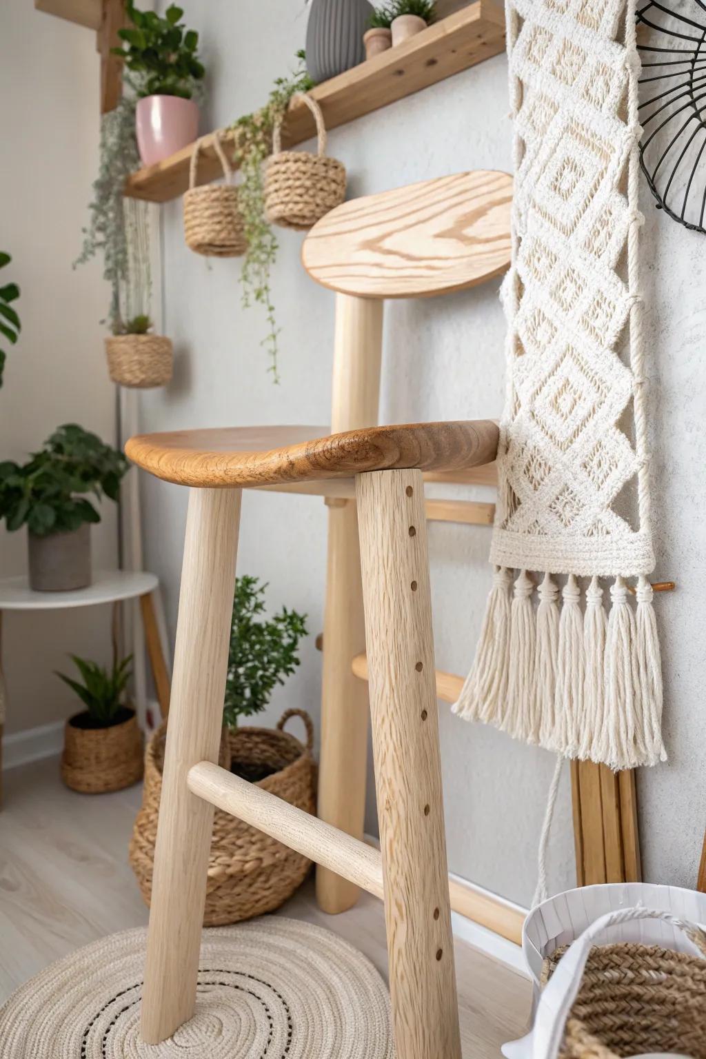 Transform old into gold: A stunning DIY cat climbing wall crafted from recycled furniture, perfect for your feline friend and your minimalist home.