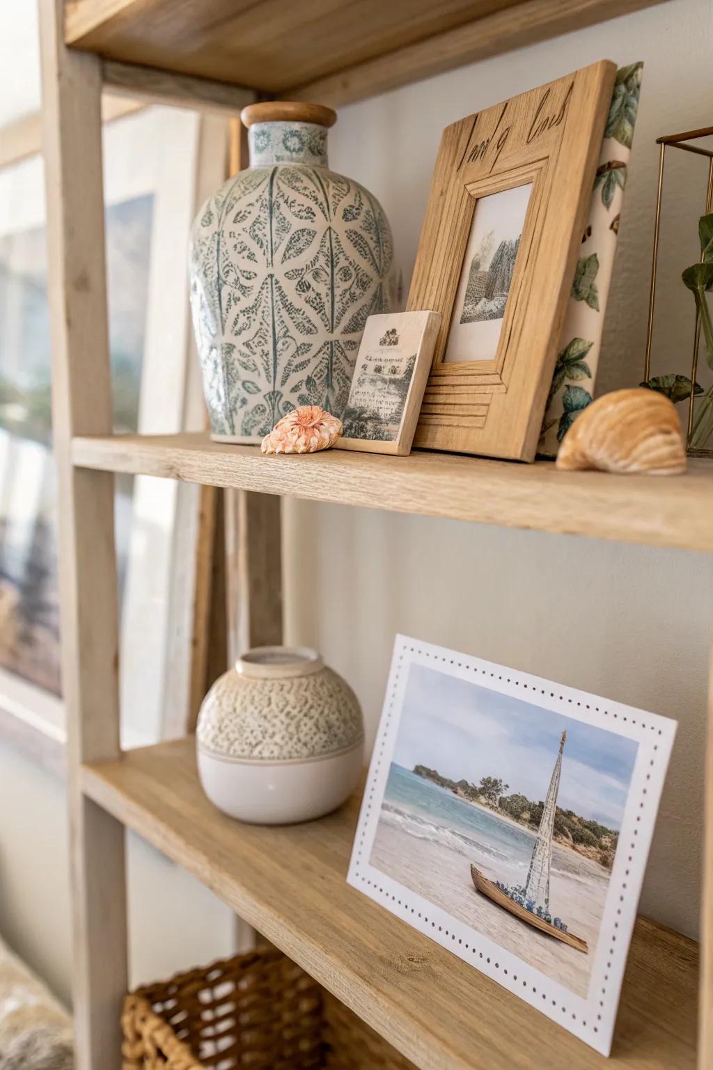 Transform your bookshelf into a story of cherished memories and timeless elegance.