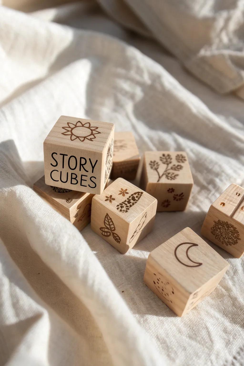 Spark creativity with these beautiful DIY story cubes—where every roll leads to a new adventure.