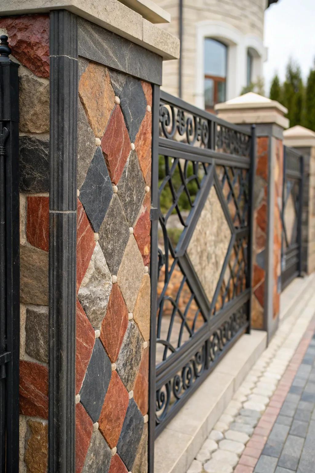 Elevate your entrance with timeless elegance using natural stone craftsmanship.
