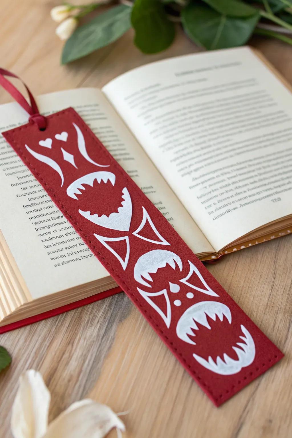 Elevate your Halloween reads with these chic vampire fang bookmarks, blending minimalist charm with a touch of Boho elegance.