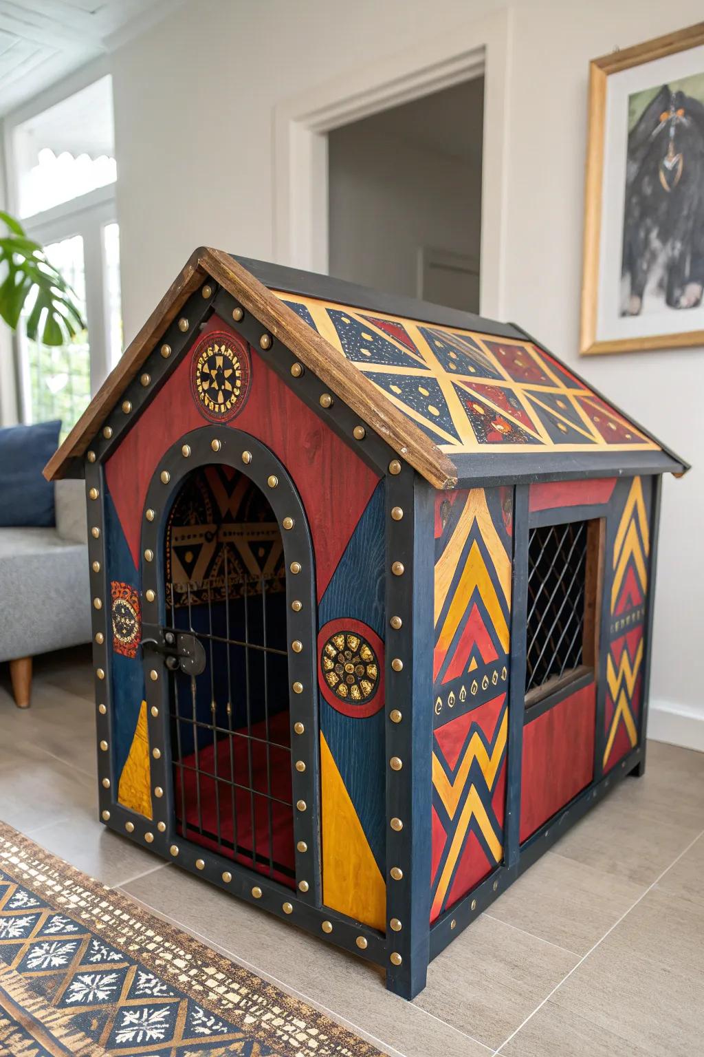Transform your space with a kennel that's more than just a home—it's a work of art.