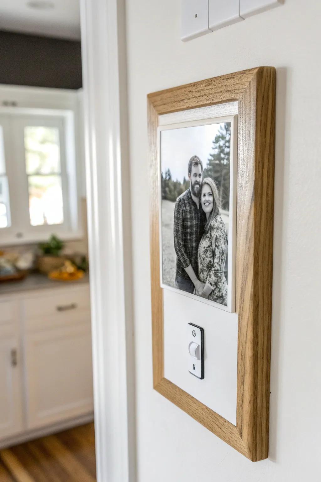 Transform your space with personalized photo switch covers that blend simplicity with a touch of elegance.