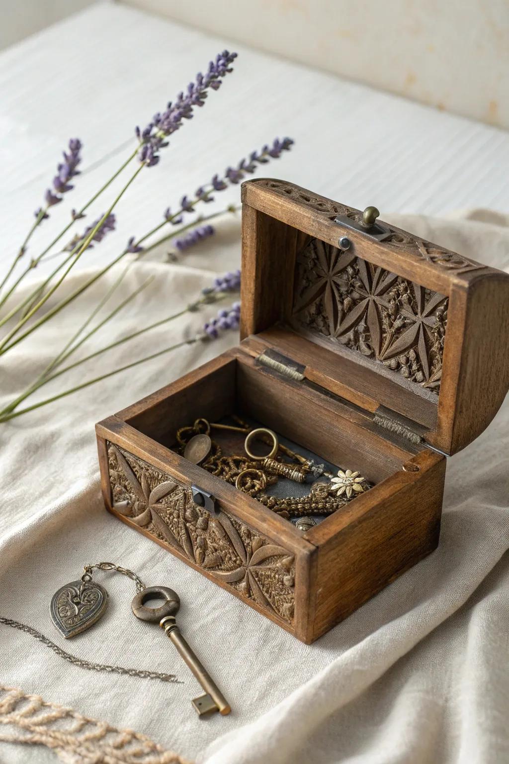 Unlock the charm of the past with a touch of vintage elegance.