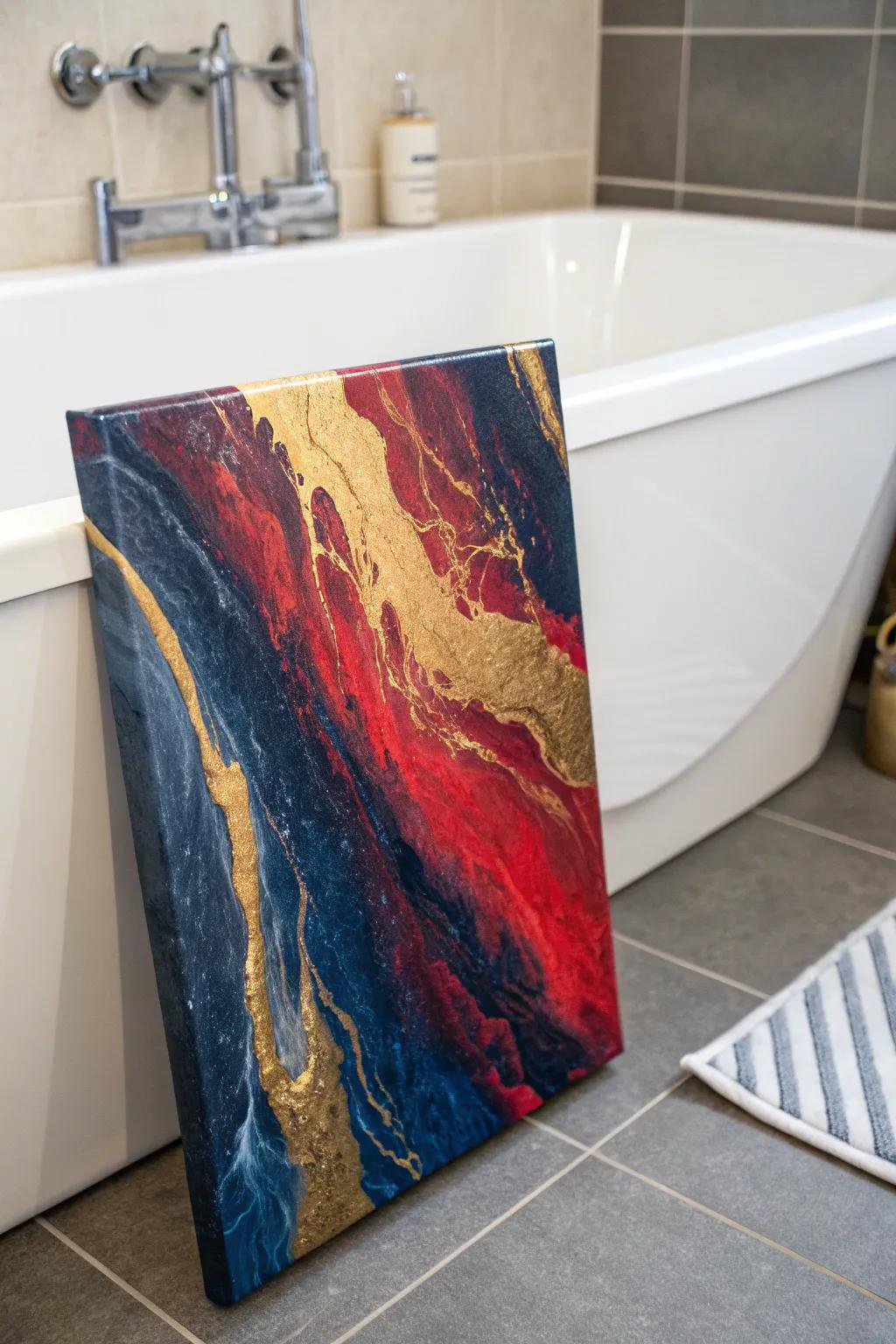 Transform your space with a bold canvas panel: where art meets function.