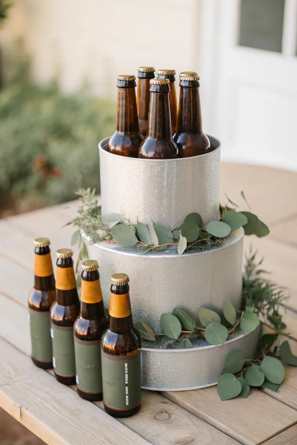Elevate your celebration with a stunning beer bottle twist!