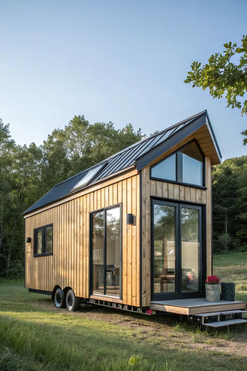 Embrace minimalist luxury: Discover the charm and cost-effectiveness of tiny living.
