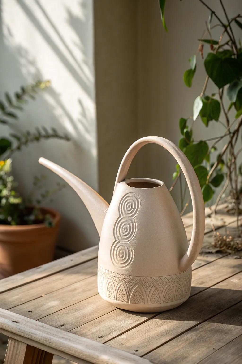 Elevate your garden routine with a touch of artisanal beauty. 🌿 #ClayCrafts #EcoFriendlyGardening