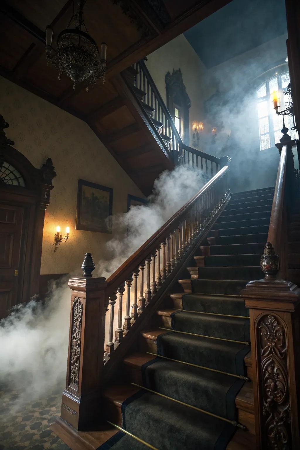 Step into the mist and embrace the spectral allure of Halloween.