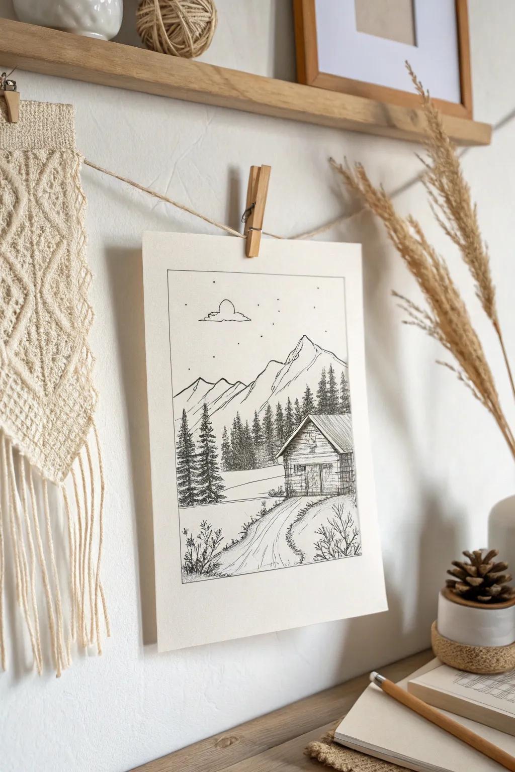 Capture life's simple moments with a touch of boho charm—your visual diary awaits.