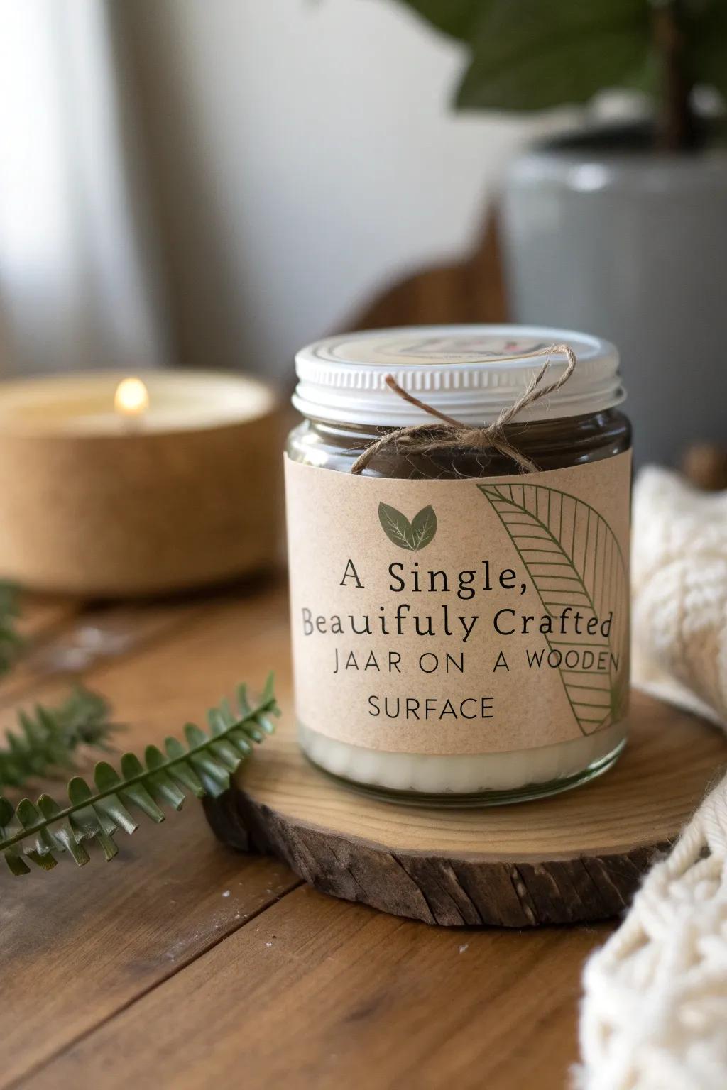 Unleash your creativity with custom-shaped labels that transform ordinary jars into extraordinary pieces of art.