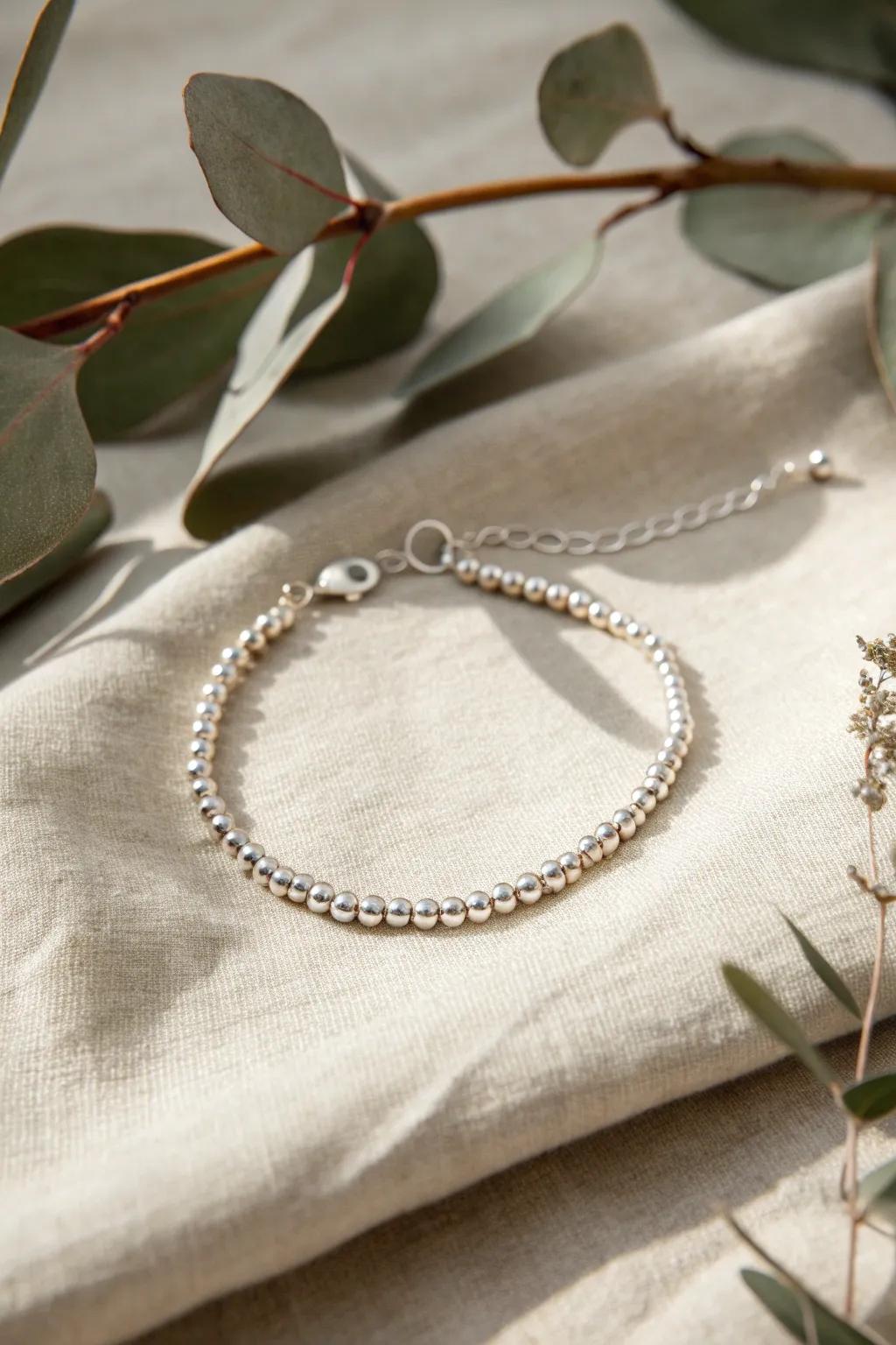 Unlock the secret: A Morse code bracelet that whispers humor just for you.