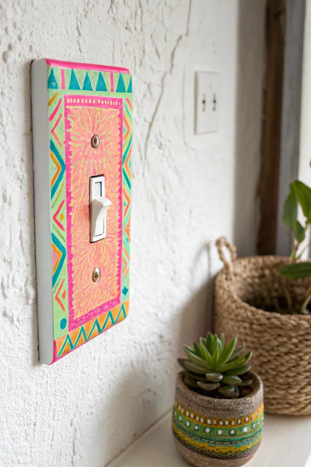 Brighten your space with a pop of neon! ✨ #NeonDecor #MinimalistBoho