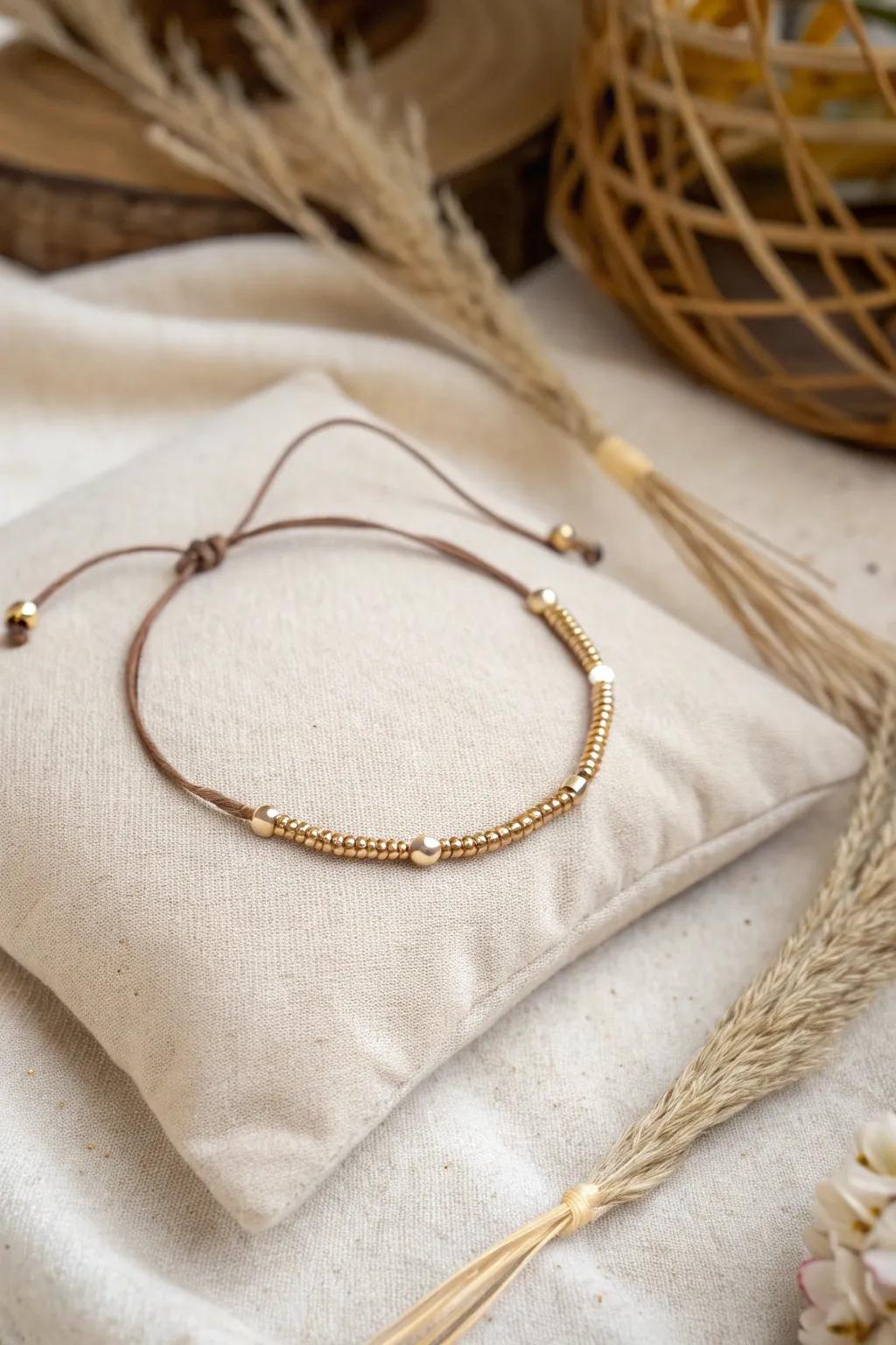 Unlock the secrets of elegance with a Morse code bracelet gift.