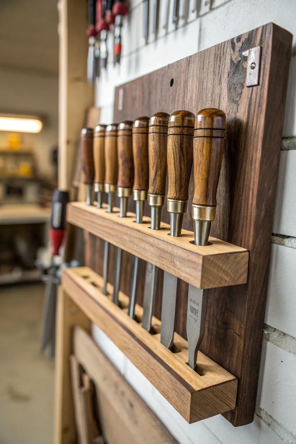 Elevate your workshop with a touch of spice—where organization meets craftsmanship.