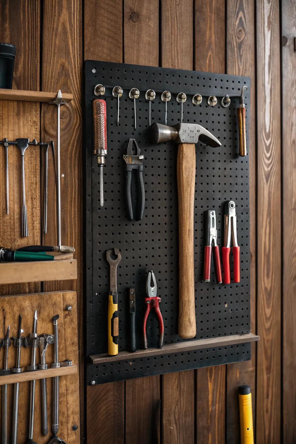 Craft your skills: The ultimate DIY tool station for aspiring handymen.