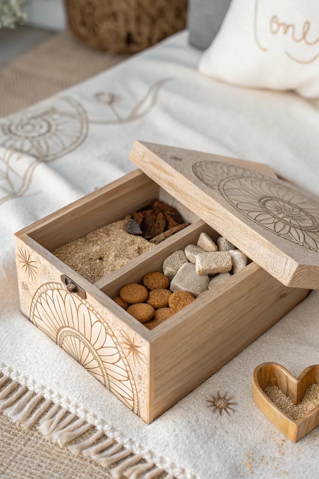 Discover the joy of a Hidden Treats Box—where simplicity meets playful adventure.
