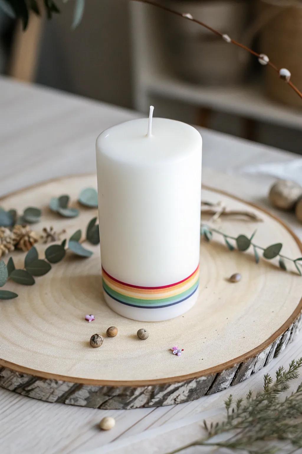 Illuminate hope with promise candles, where simplicity meets beauty.