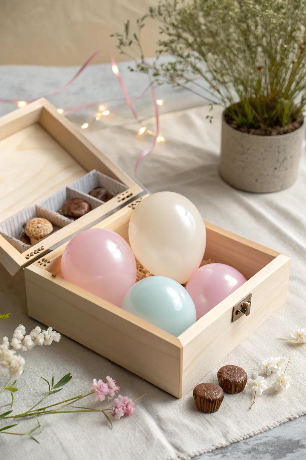 Unbox the unexpected joy with this surprise DIY party in a box!