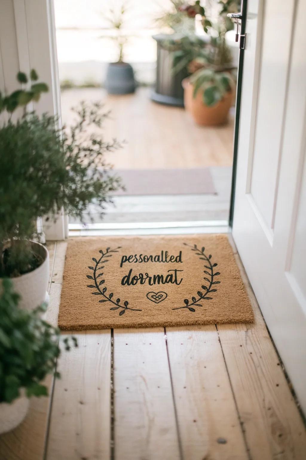Welcome home with a touch of personality and style.