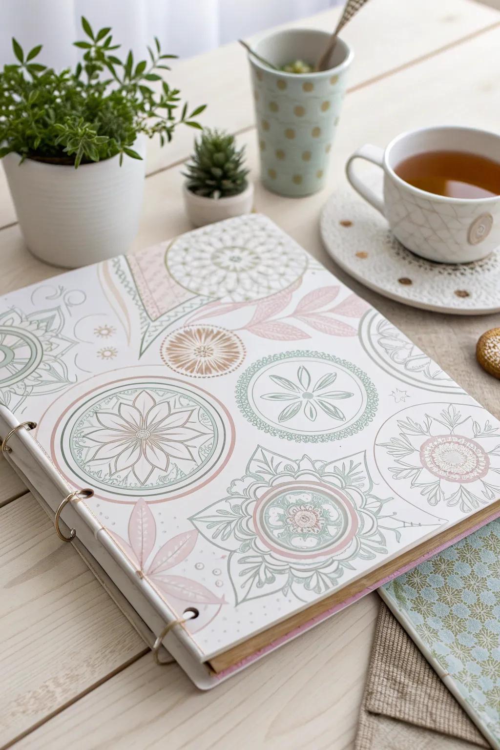 Elevate your organization game with elegant stencil designs that blend simplicity and craftsmanship. Perfect for adding a touch of sophistication to your workspace.