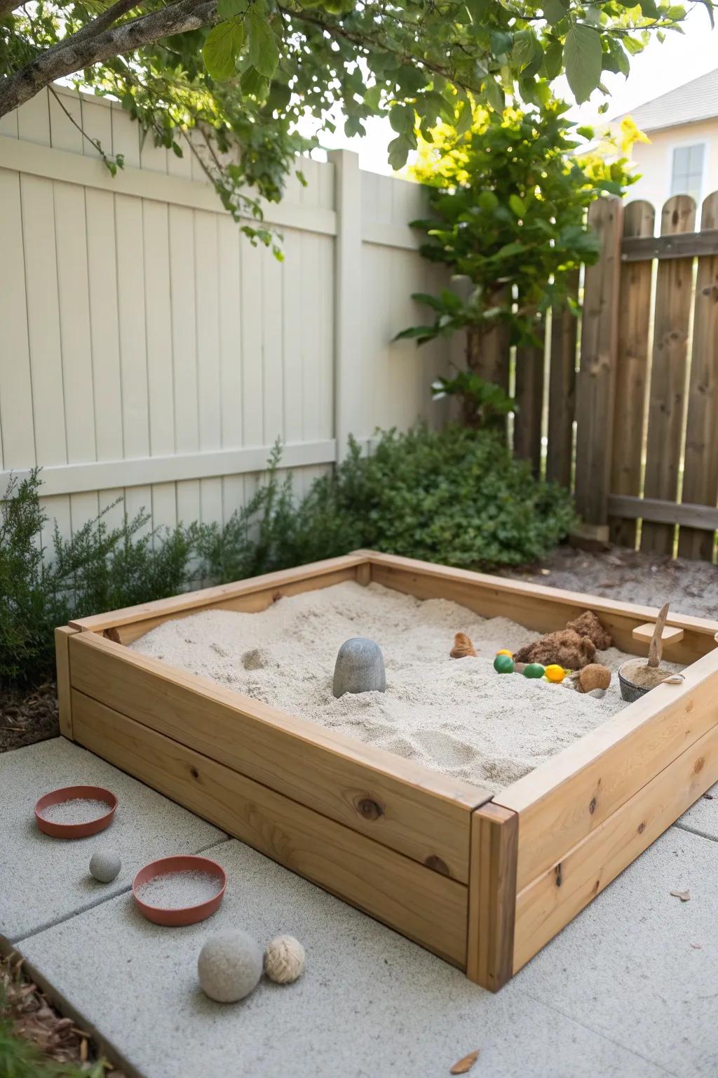 Upcycle with flair: A charming digging haven for your pup!