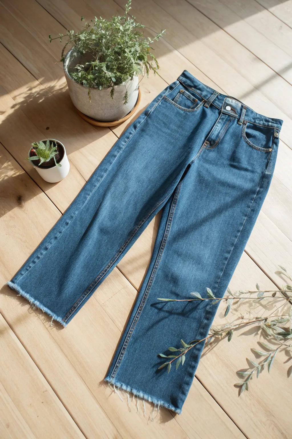 Revitalize your wardrobe with chic, cropped denim—perfect for pairing with your favorite ankle boots.