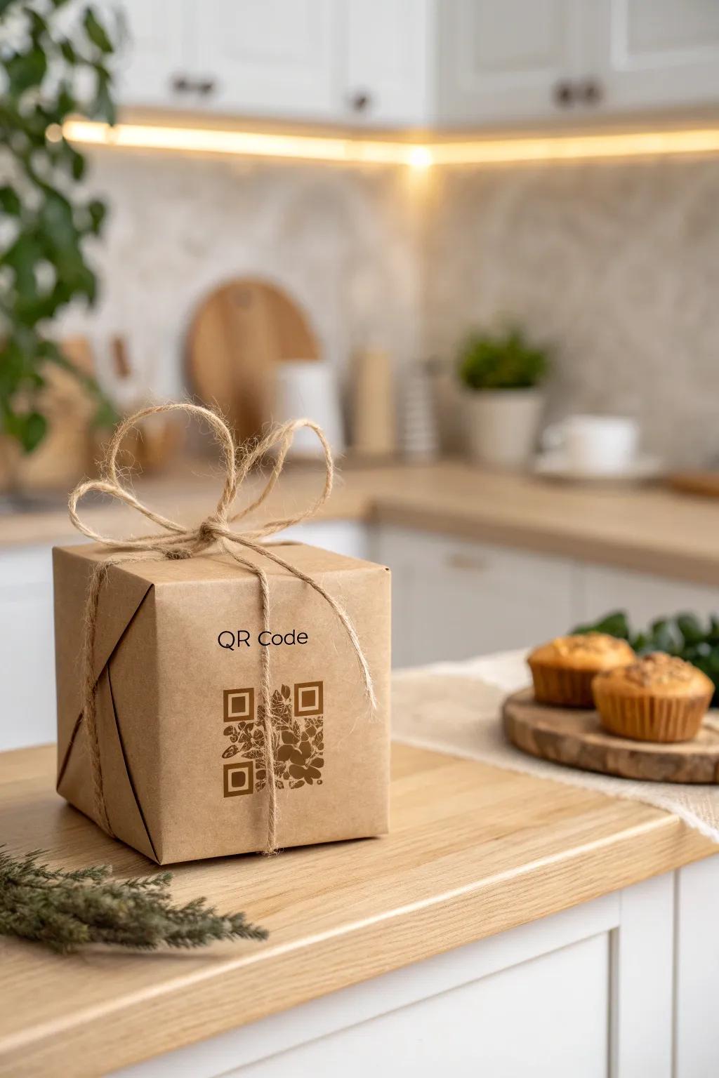 Unlock the secrets of your favorite baked goods with a simple scan. Discover recipes and tips through these chic, minimalist QR code packages!