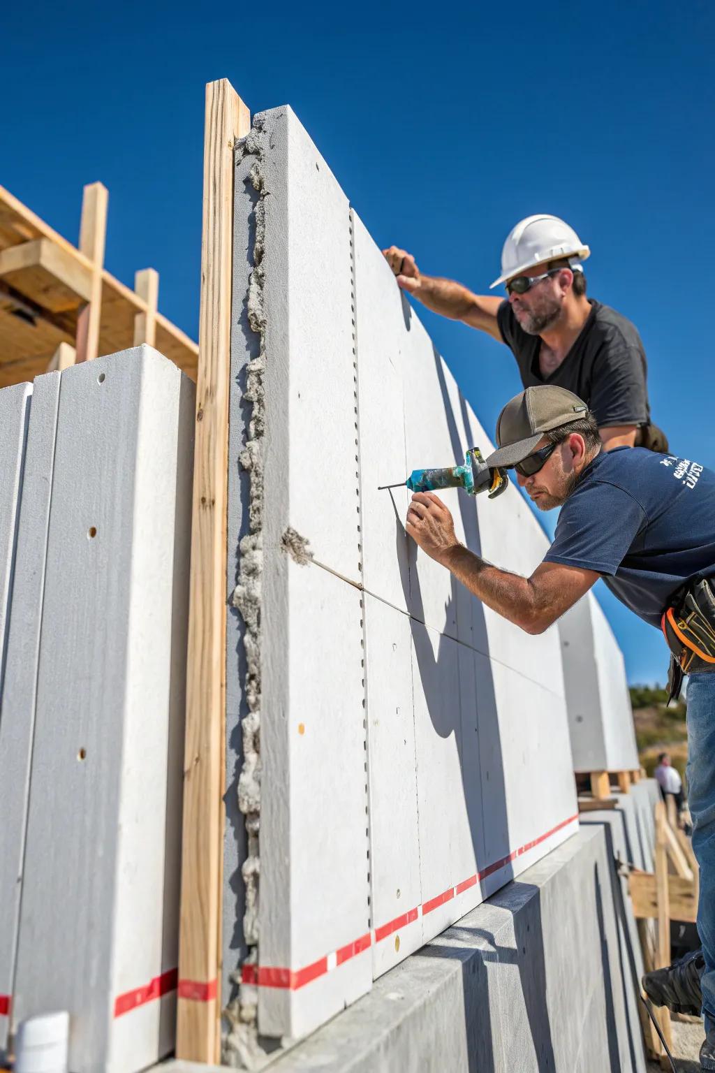 Efficiency and craftsmanship meet: watch your dream home come together with precision and speed.