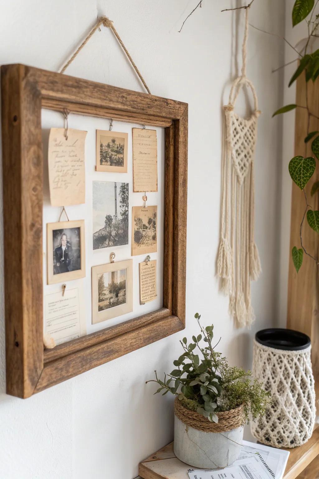 Capture the charm of yesteryears with a vintage vignette that speaks to the heart.