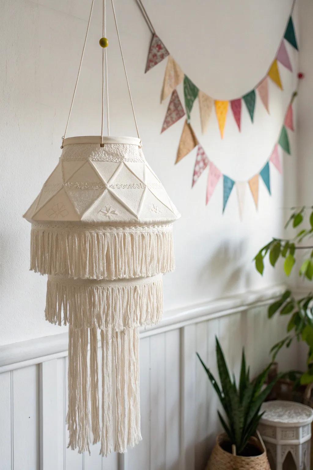 Delight in the details: Discover the charm of a minimalist paper bag pinata with a surprise twist!