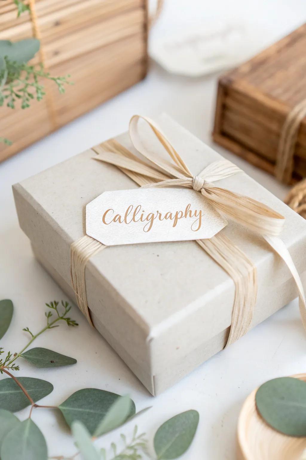 Elevate your gifting game with a touch of personalized elegance.