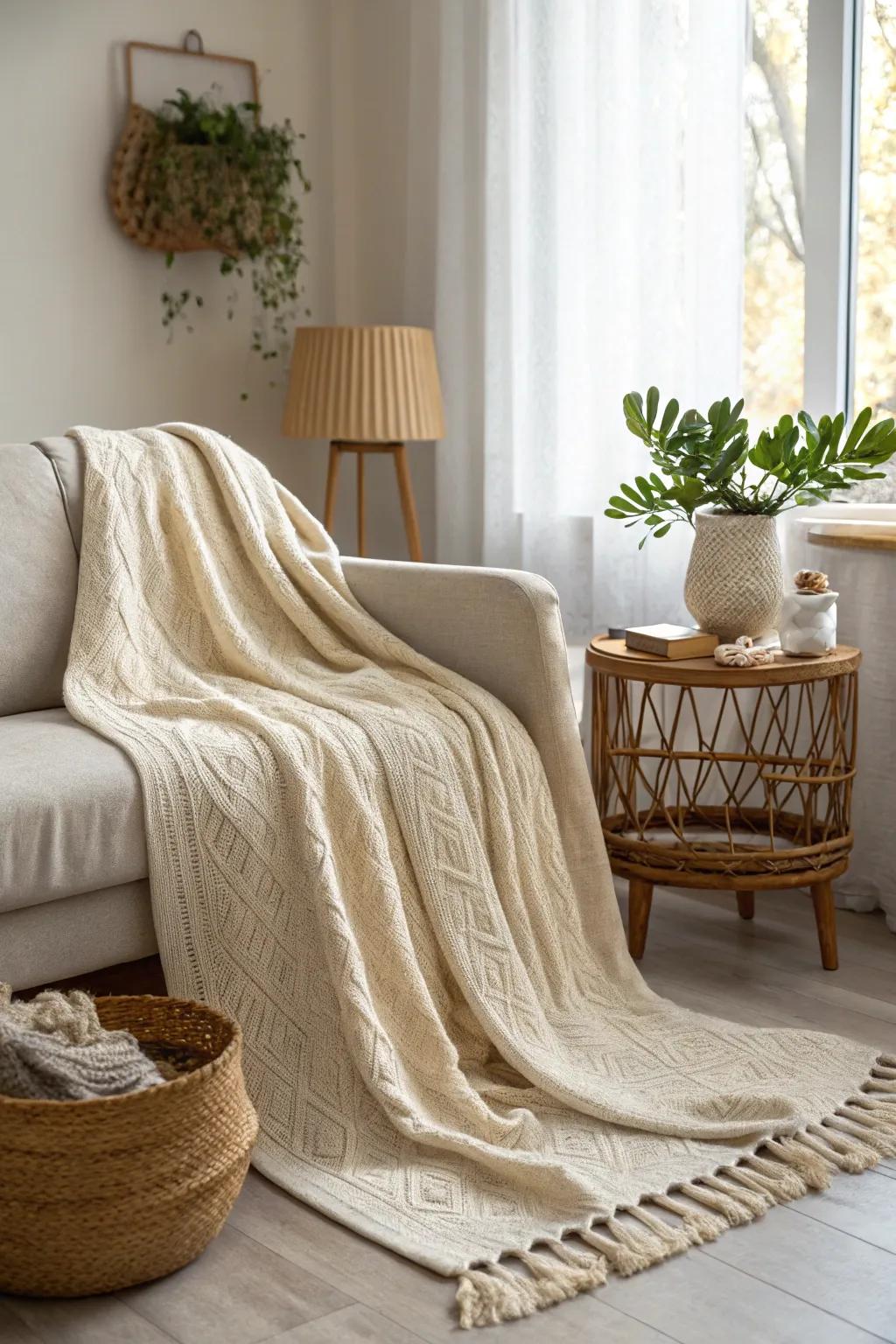 Wrap him in warmth and comfort with this cozy, handcrafted blanket—perfect for restful recovery.