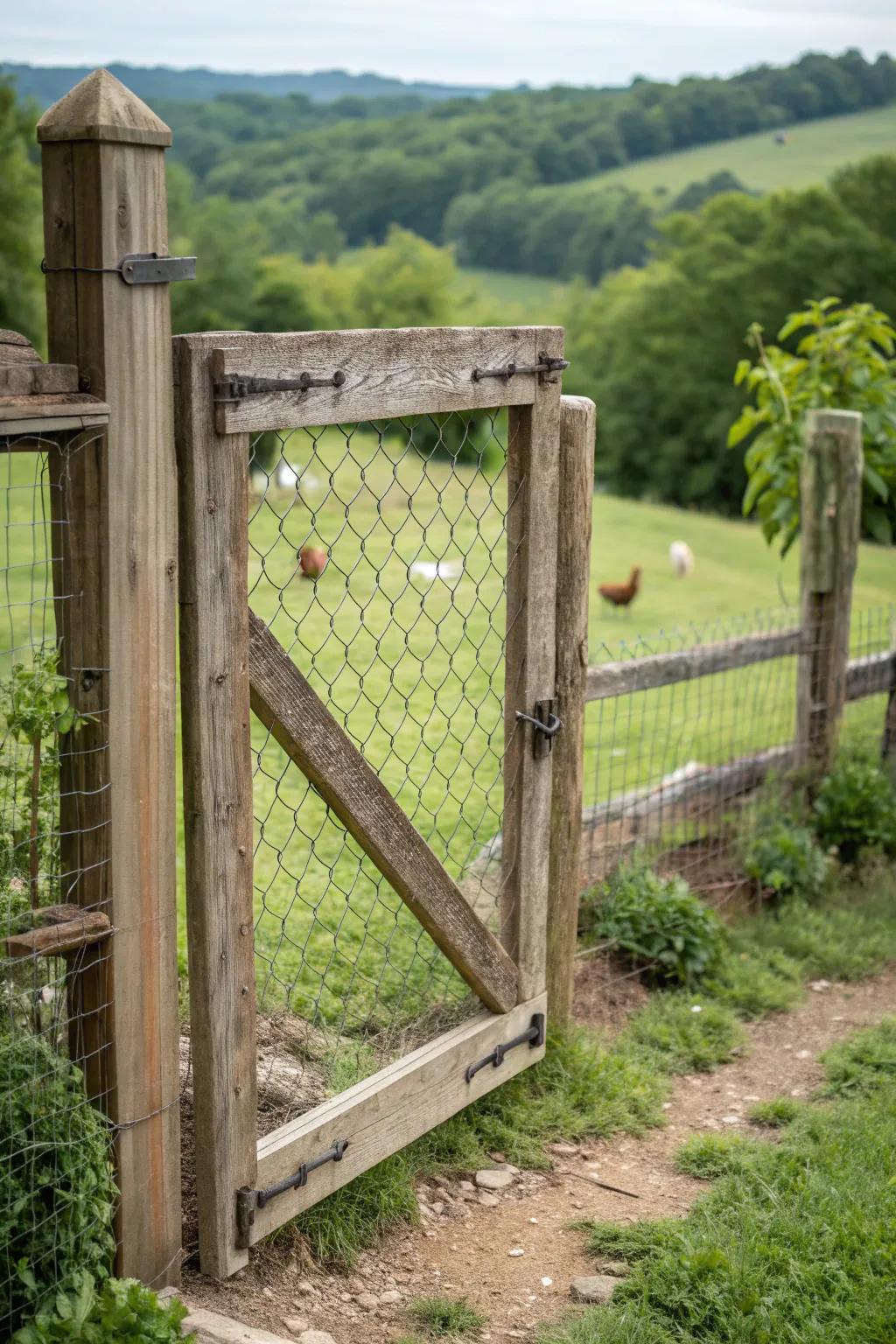 Wire Mesh Magic: A perfect blend of security and style for your feathered friends.