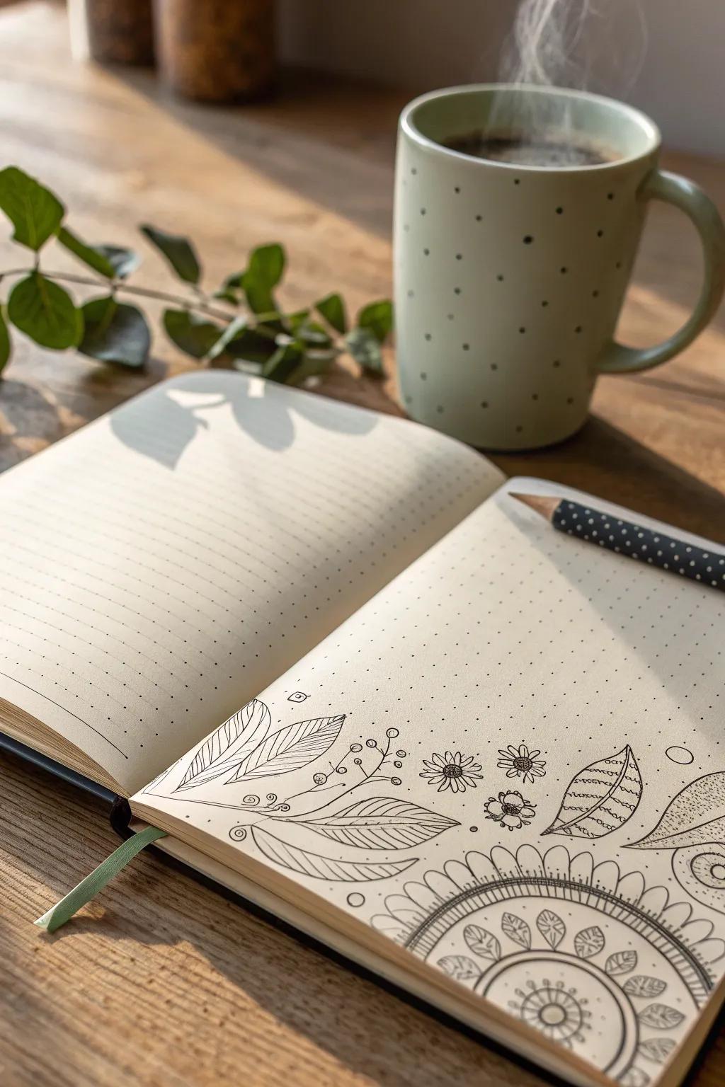 Unlock your creativity with simple yet stunning zentangle patterns. #ArtOfDoodling