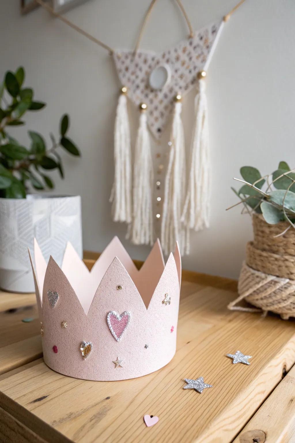 Celebrate the first day of school with a handcrafted crown fit for a classroom king or queen!